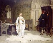 Edmund Blair Leighton Lady Godiva china oil painting artist